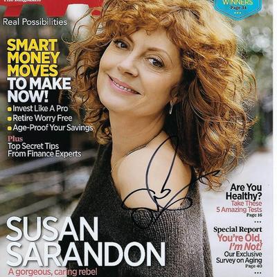Thelma and Louise Susan Sarandon Signed Photo (JSA Certified)
