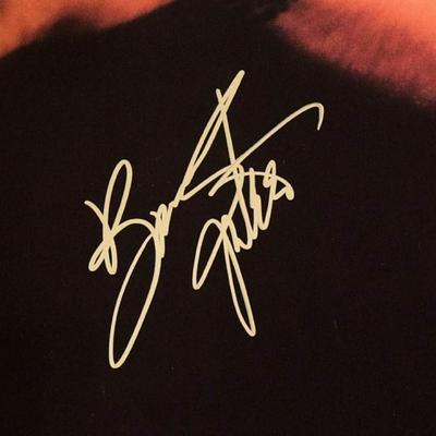 Bruce Springsteen signed promo poster