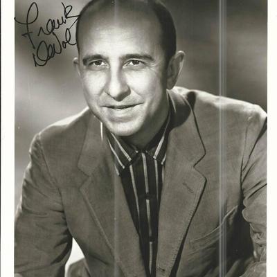 Frank De Vol Signed Photo