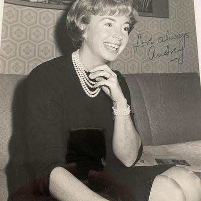 Audrey Meadows signed photo