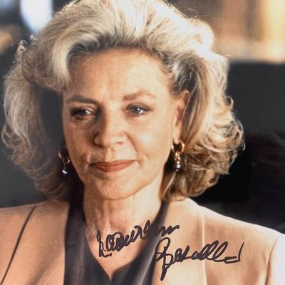 Lauren Bacall signed photo