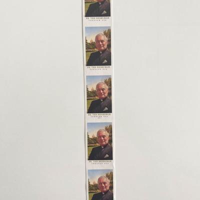 Father Ted Hesburgh Forever USA Set of 5