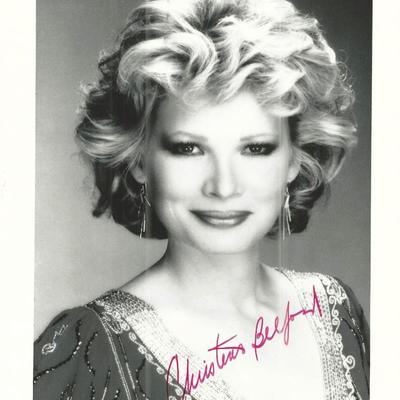Magnum's Christine Belford Signed Photo