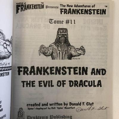 The New Adventures of Frankenstein Tome #11 Frankenstein and the Evil Dracula