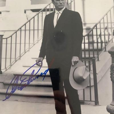 Clint Eastwood signed photo