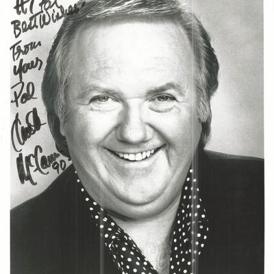Chuck McCann signed photo