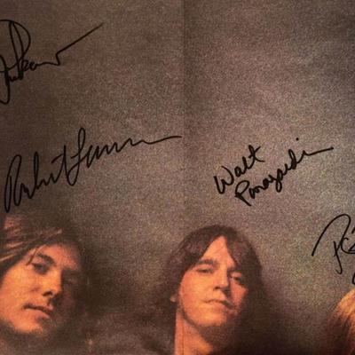 Chicago signed album insert poster