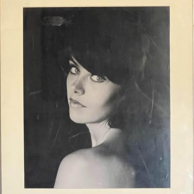 Jane Fonda custom framed photo