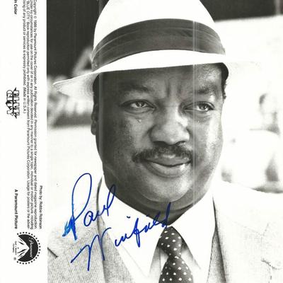Blue City Paul Winfield signed movie photo