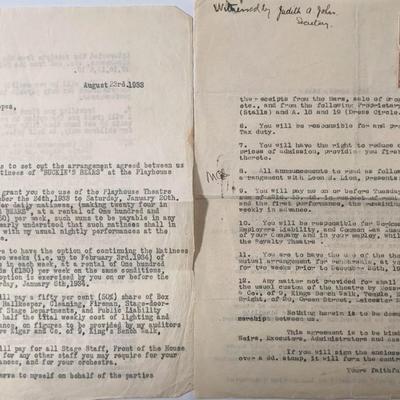 Marie C. Stopes Signed Letter