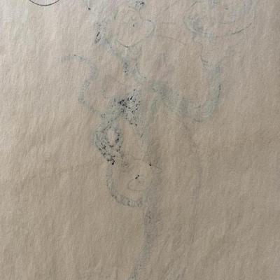 Dr. Seuss hand drawn and signed sketch