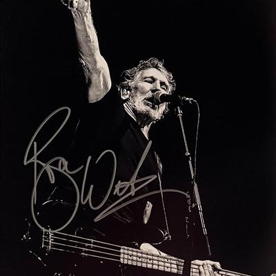 Pink Floyd Roger Waters signed photo