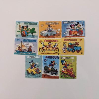 Micky Mouse And Friends Stamp Set - Antigua 