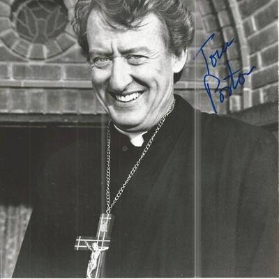 Rabbit Test Tom Poston signed photo