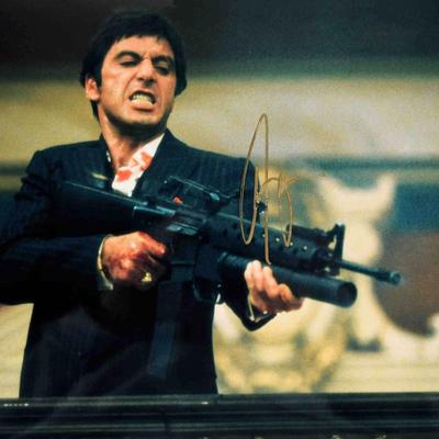Scarface signed movie photo 