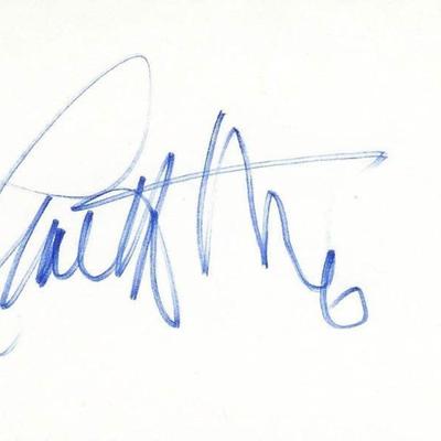 Charlton Heston original signature 