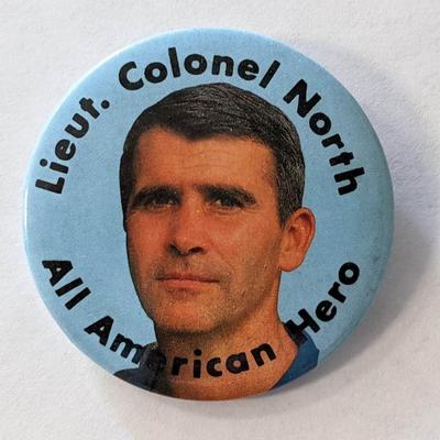Lieut. Col. North All American Hero Pin