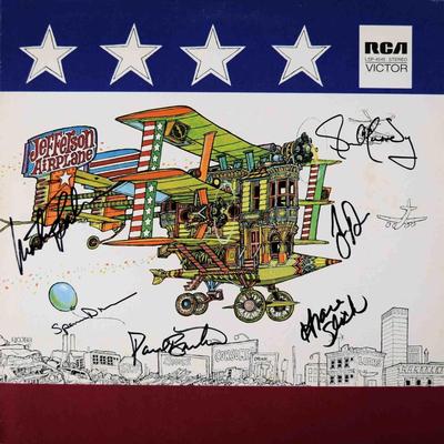 Jefferson Airplane signed After Bathing At Baxter’s album