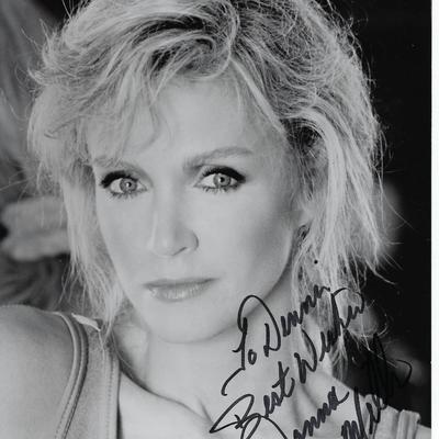 Knots Landing Donna Mills Signed Photo