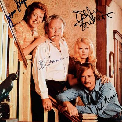 All In The Family signed photo 