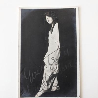 Violet Essex signed photo