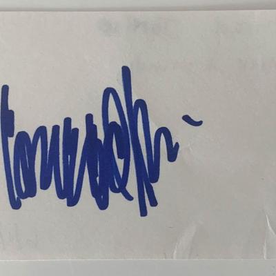 Mork and Mindy Conrad Janis original signature 