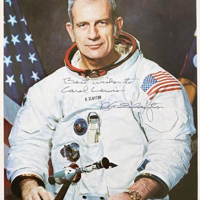 Deke Slayton Signed Photo