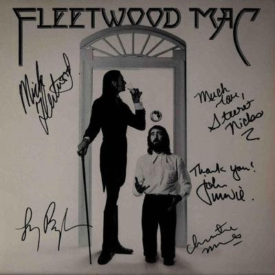 Fleetwood Mac Self-Titled signed album