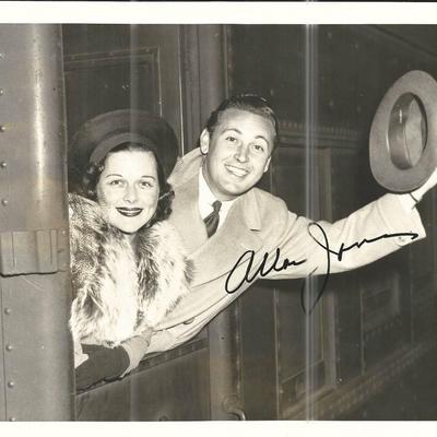 Allan Jones Signed Photo