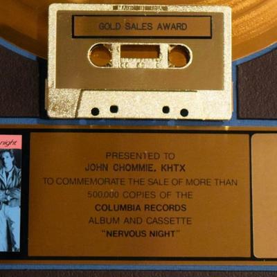 The Hooters Gold Record, Cassette & CD Award