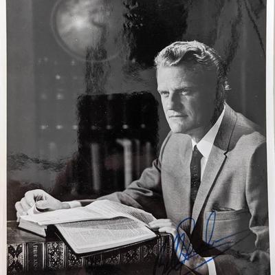 Billy Graham Signed Photo