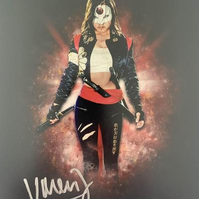 Suicide Squad Karen Fukuhara signed photo (PSA)