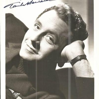 Casablanca Paul Henreid Signed Photo