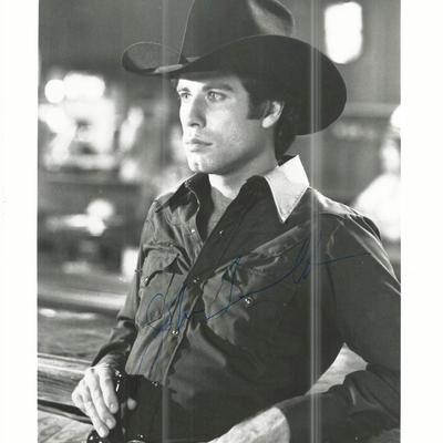 John Travolta Signed Movie Photo