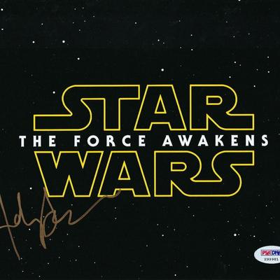 Star Wars: The Force Awakens Andy Serkis signed movie photo PSA DNA