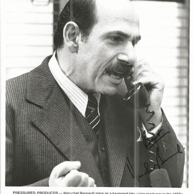 Herschel Bernardi signed photo