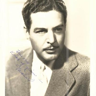 Michael Whalen Signed Photo