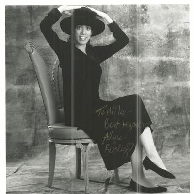 Allyce Beasley Signed Photo