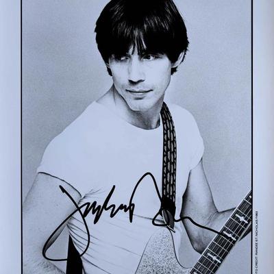 Jackson Browne signed photo