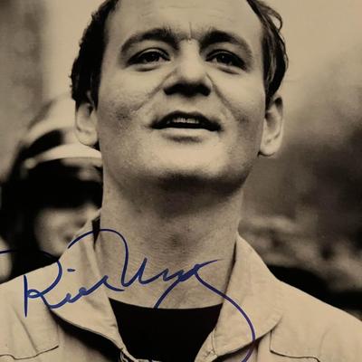 Ghostbusters Bill Murray signed photo