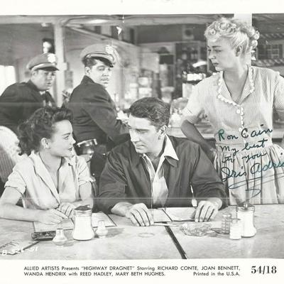 Highway Dragnet Iris Adrian Signed Movie Photo