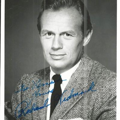 Richard Widmark Signed Photo