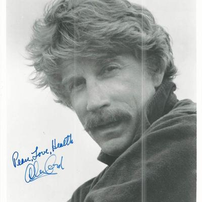 Alex Cord signed photo