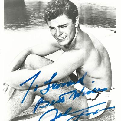 John Saxon signed photo