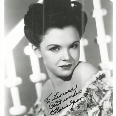 Gloria Jean Signed Photo