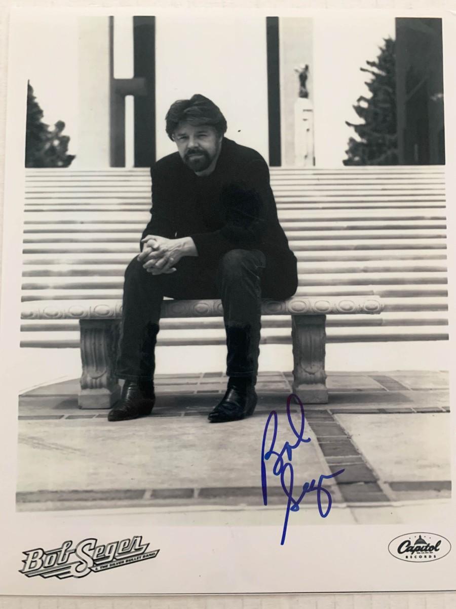 BOB SEGER signed autographed photo COA Hologram main image 0