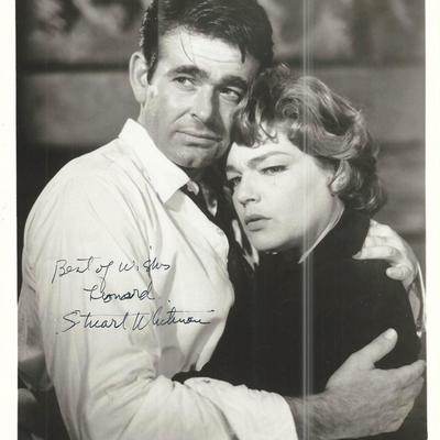 Stuart Whitman Signed Photo