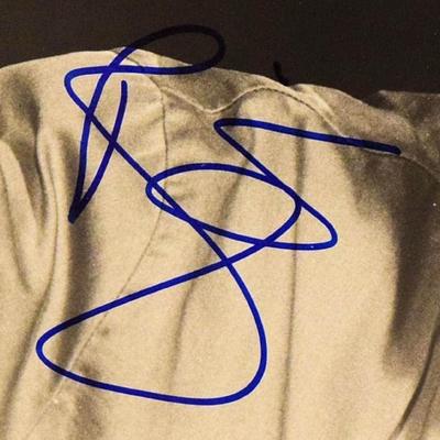 David Bowie signed photo