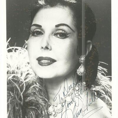 Ann Miller signed photo