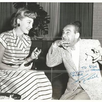 Fritz Feld signed photo